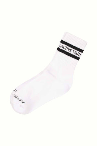 1/4 Crew Socks - 2 Pack - White