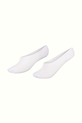 No-Show Socks - 2 Pack - White