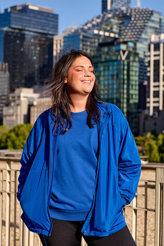 Utility Spray Jacket - Cobalt Blue