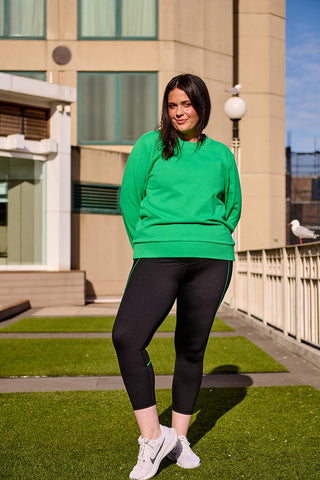 Classic Lightweight Sweater - Kelly Green