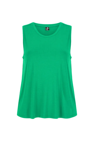 Classic Bamboo Tank - Kelly Green