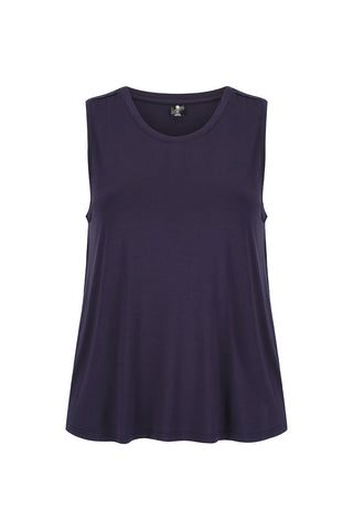 Classic Bamboo Tank - Navy