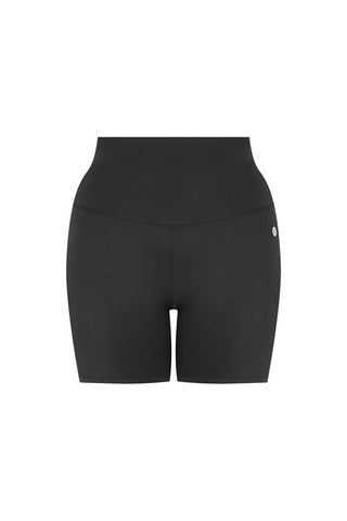 Essential High Waisted 5" Bike Short - Black