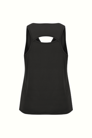 Pace Performance V-Neck Tank - Black