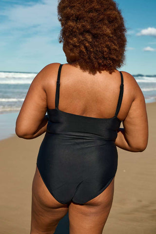 Bondi Adjustable One Piece Swimsuit - Black