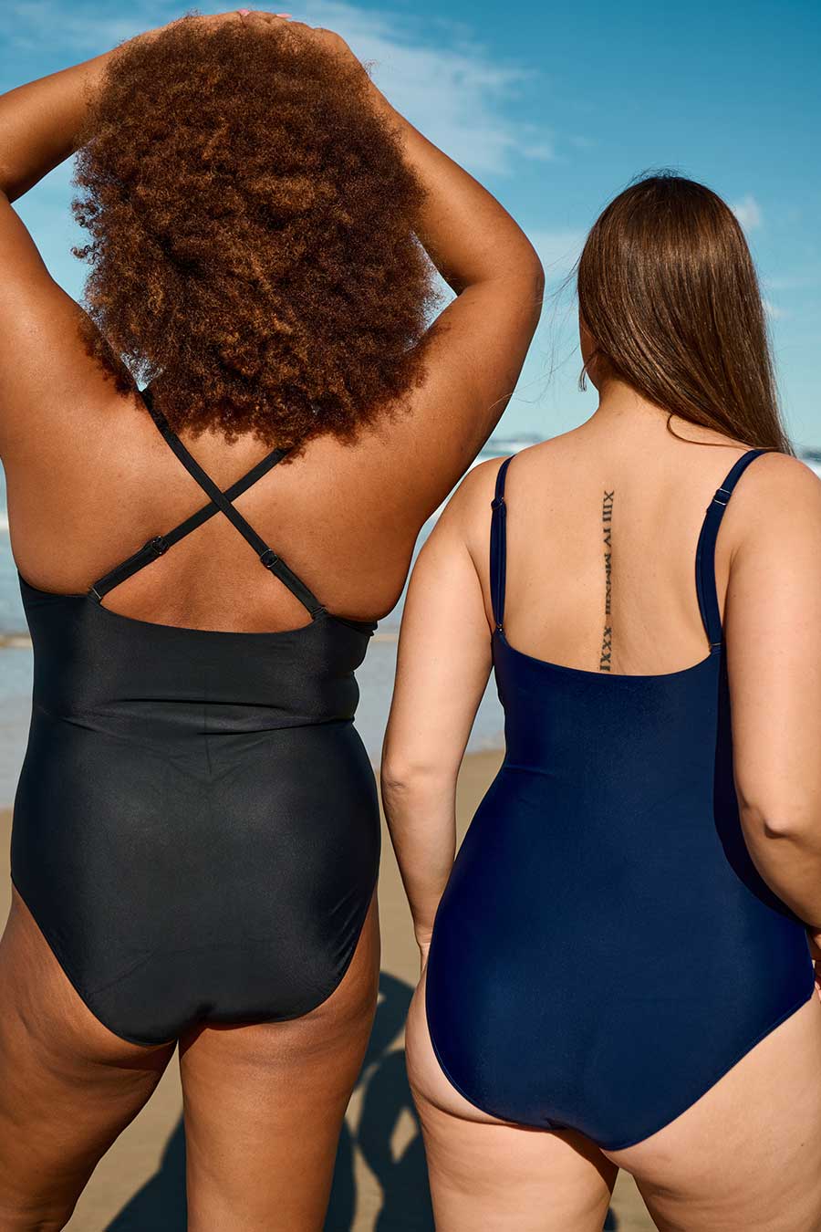 Bondi Adjustable One Piece Swimsuit - Black from Active Truth™
