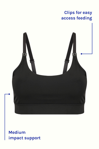 Maternity Everyday Bra - Black