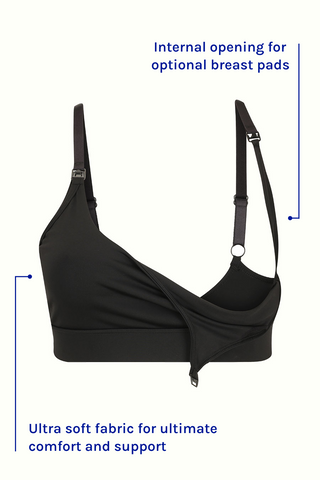 Maternity Everyday Bra - Black