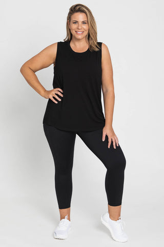 Classic Bamboo Tank - Black