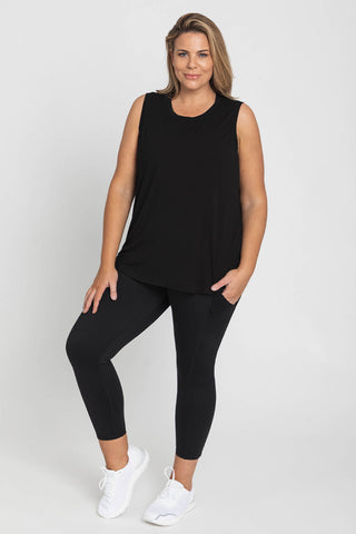 Classic Bamboo Tank - Black