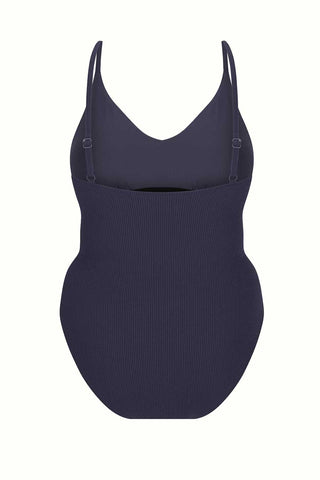 Coolum Core Support One Piece Swim - Navy Texture