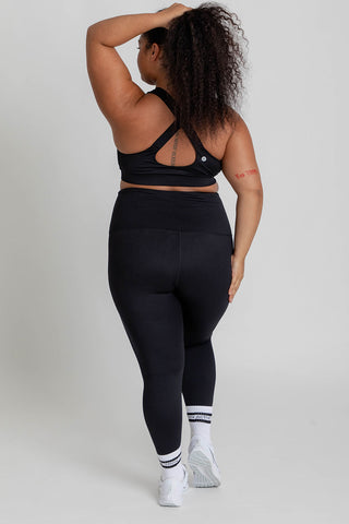 Essential High Waisted Full Length Legging - Black