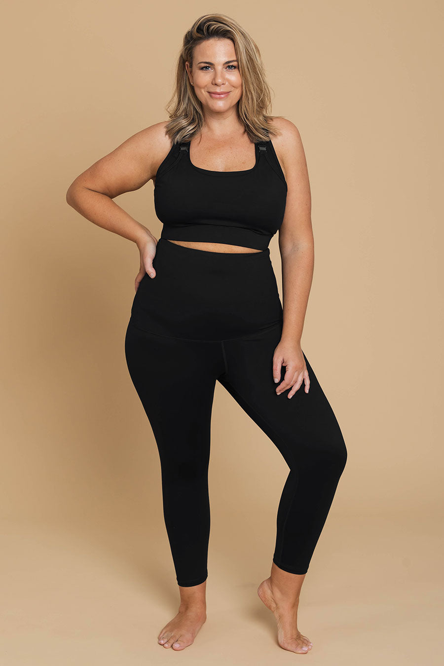 Cache Coeur Activ'Soft, Maternity Compression Tights 70 Denier, Black -  Light legs all day long! woman