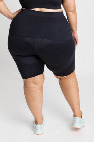 Postpartum Recovery Bike Shorts - Black