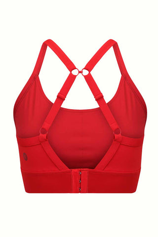 Restore Adjustable Crop Bra - Red