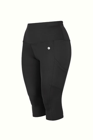 Smart Pocket 3/4 Length Tight - Black