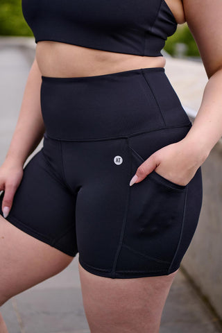 Smart Pocket 5" Bike Short - Black