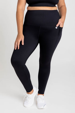 Training Pocket Full Length Tight - Black