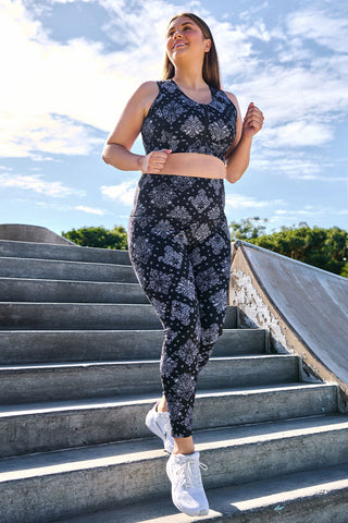 Ultra High Waist Full Length Tight - Oz Bandana