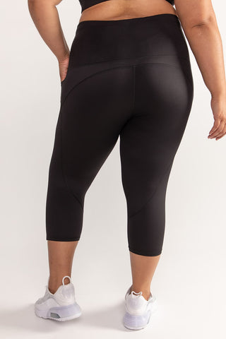 Training Pocket 3/4 Length Tight - Black