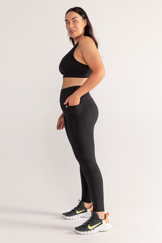 Training Pocket Full Length Tight - Black