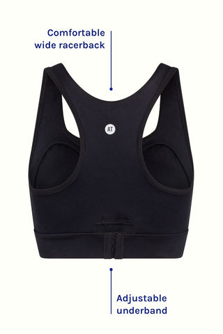 Mama Maternity Sports Bra - Black