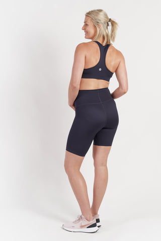 Mama Maternity Bike Shorts - Navy