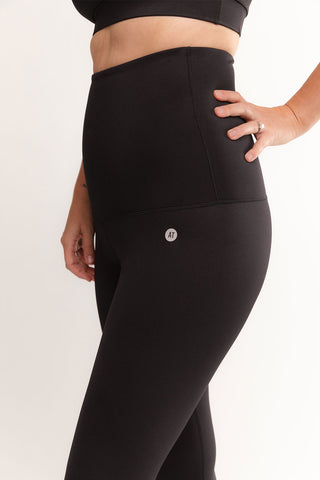 Postpartum Recovery Leggings Full-Length - Black