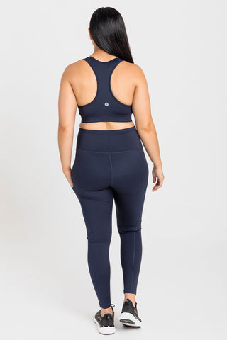 Smart Pocket Full Length Tight - Navy