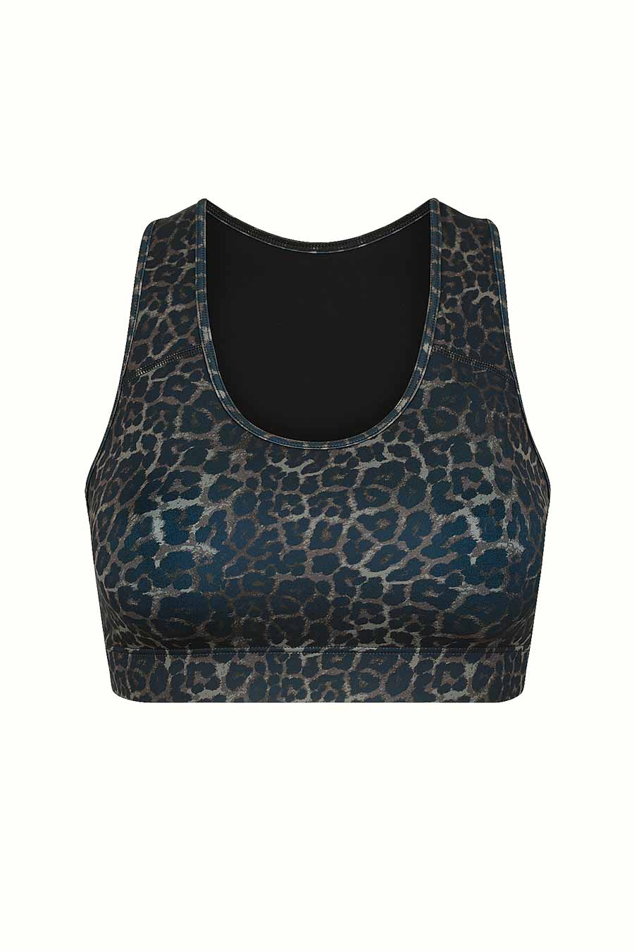 Training Crop - Bronze Leopard